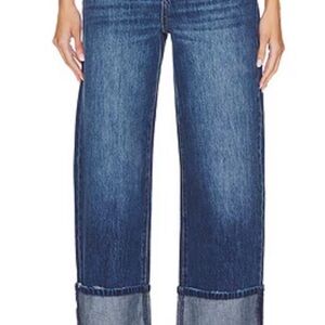 Pistola Ryder High Ruse Cuffed Straight Leg Jeans